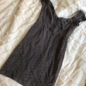 Free People Grey mini dress